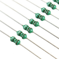 5pcs: 47uH Inductor (1/2W)  axial lead type 