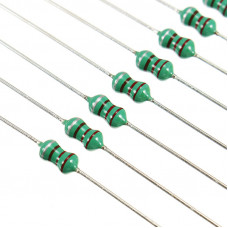 5pcs: 47uH Inductor (1/2W)  axial lead type 