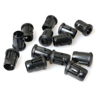 5pcs: 3mm LED holder - Plastic - Panel Mount Holder 3mm LED