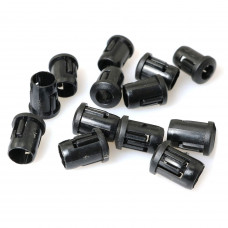 5pcs: 3mm LED holder - Plastic - Panel Mount Holder 3mm LED