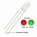 5pc: Bi Color 5mm LED (Red - Parrot Green) - Common Anode(+)