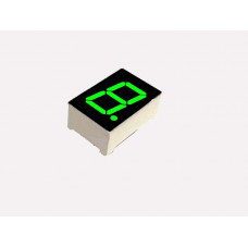 7-Segment Display - 1" (1 inch) - GREEN (20x28mm)