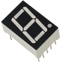 7-Segment Display (WHITE) - Common Anode [0.56"] LT542 W : 5611BW