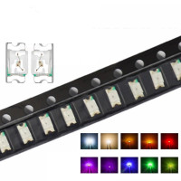 10pcs: 0805 smd LED White Chip Ultra Bright SMT - EverLight [Original] [17-21/UWC-AN2Q1B/3T]