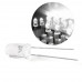 10 pcs - White LED 5mm Clear (Transparent) -  EVERLIGHT (Original)