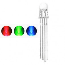 RGB 5mm - Common Anode LED Clear (Transparent)