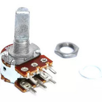 47K Potentiometer - 6pin (Linear) - 16mm volume Dual Rotary