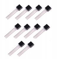 10pcs: 2N2222 NPN switching Bipolar transistor TO-92 (Original)