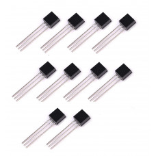 10pcs: 2N2222 NPN switching Bipolar transistor TO-92 (Original)