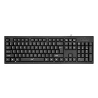 Ant Value FKBRI01 Ultra-Slim USB Wired Keyboard for PC Mac Water-Resistant Silent Typing