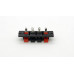 Speaker Terminal Connector - Stereo Push / Release Connector 4 Way Audio wire