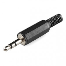 Audio Stereo Jack 3.5mm Plug (Male - stereo pin) - Straight