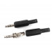 Audio Stereo Jack 3.5mm Plug (Male - stereo pin) - Straight