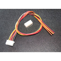 4pin Polarized Header Wire : Relimate Connector (4 pin RMC /  JST -2.54 mm pitch)