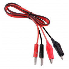 Digital Multimeter Probe - Test Leads with 4mm banana plug to Alligator/Crocodile Clip  [H Quality]