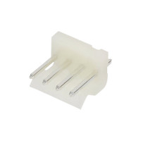 5pcs: 4 pin - Molex Cpu 3.96mm MALE Connector Straight Header[pin size:1.1sq mm] 7 Amps- KK-396