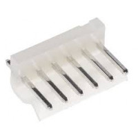 5pcs: 6 pin - Molex Cpu 3.96mm MALE Connector Straight Header[pin size:1.1sq mm] 7 Amps- KK-396