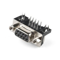 DB9 Female Right angle Connector (9 pin) [PCB Mount]