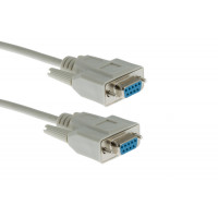 Serial Cable : DB9 female to female (RS232) - 4 feet