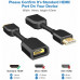 HDMI Female to Male Standard Extension Swivel Adapter (HDMI Extender) (High quality) - 11CM