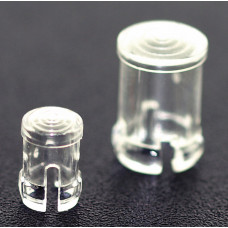 5pcs : 5mm LED Cap holder - Transparent/Translucent