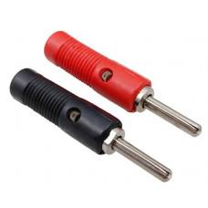 Banana Jack Plug 4mm Connector Pair BM4(Black & Red) [High Quality]