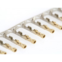 10pcs : Female Crimping pins for 0.1" [2.54 mm] Housing