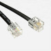 3pcs : RJ11 Plug (male) - 6P4C Connector (2 line phone connector)