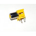1 RCA PCB Panel Mount Socket Female Jack Audio Video AV Connector (Yellow) [Pack of 3]