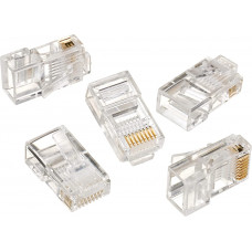 4pcs - RJ45 Plug (male) - LAN Connector Ethernet Networking (8P8C)