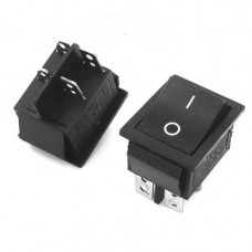 DPST on-off Rocker Switch 16A - Panel Mount [high Quality] (4pin)