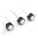 4pc: 2 pin ROUND Tactile Micro Switch - Push button 6x6 (Tact-Micro)