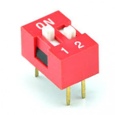 DIP Switch - 2 positions Slide Switch (Pitch 2.54mm)