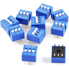 DIP Switch - 3 positions Slide Switch (Pitch: 2.54mm)