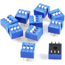 DIP Switch - 3 positions Slide Switch PCB (6pins) (Pitch: 2.54mm)