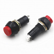 RED (PB-305A) Panel Mount Push button round / Self-Locking Switch [Original]