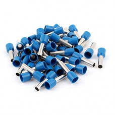 10pcs: 1 SqMM (E1008) Insulated Pin Terminal, Wire Ferrules Copper end Crimp Connectors