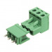 2set: 3 pin - XY2500 /ZB2500 Male & FeMale Pluggable Terminal Connector Right Angle-Pitch 5.08mm