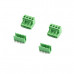 2sets: 4 Pin XY2500 / ZB2500 Male & FeMale Pluggable Terminal Connector Right Angle-Pitch 5.08mm