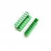 8 Pin XY2500 / ZB2500 Male & FeMale Pluggable Terminal Connector Right Angle -Pitch 5.08mm
