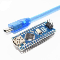 Arduino NANO (Pre-Soldered pins)  R3 / V3.0 Development Board - Clone Compatible module (High Quality)