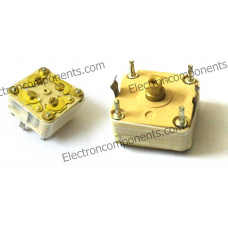 FM Tuning - GANG CAPACITOR: Dual Variable Capacitor 444HF AM:126pf - FM:20pf : Mini