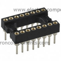 14 Pin - Machine tooled IC Socket (Round IC Base)