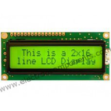 LCD 16X2 Alphanumeric Display with Green Backlight - JHD [High Quality]