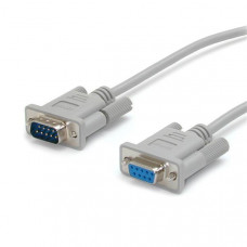 Serial Cable : DB9 male to female (RS232) - 4 feet