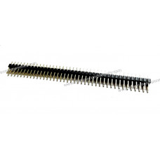 40x2 pin break-away Headers [2.54mm]- Straight male Headers - berg strip