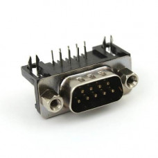 DB9 Male Right angle Connector (9 pin) [PCB Mount]