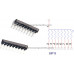 5pcs: 10K ohm - 9pin (Resistance Network) [SIP-9]