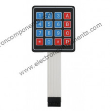 16 Key - 4x4 Matrix - Membrane Type Keypad